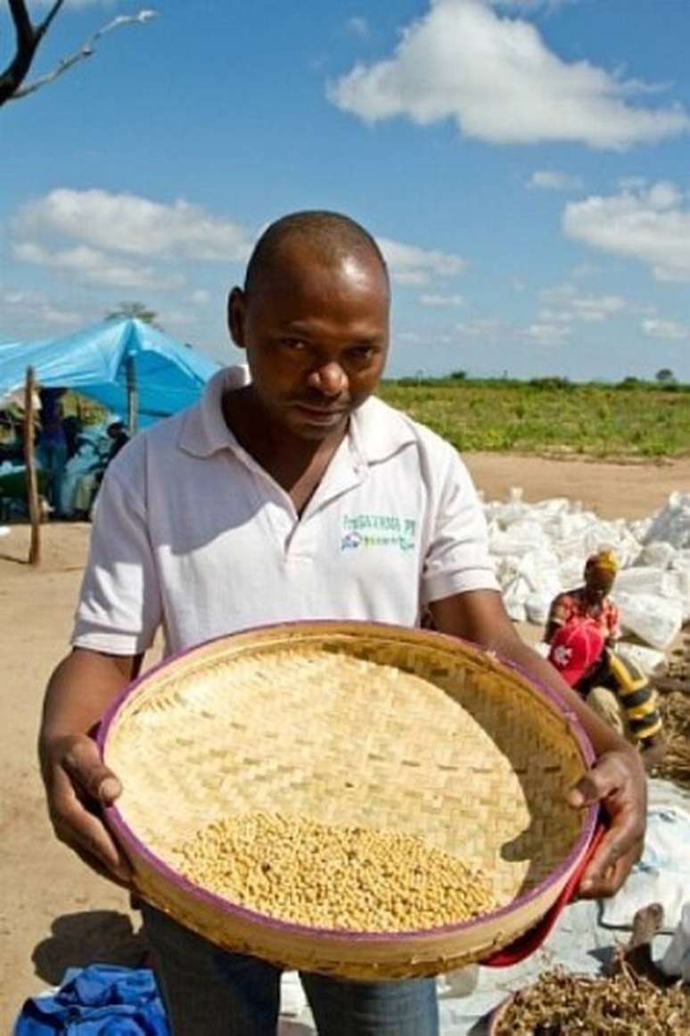 Técnico da Embrapa em Nampula, norte de Moçambique; Brasil ajuda outros países a desenvolverem tecnologia agrícola