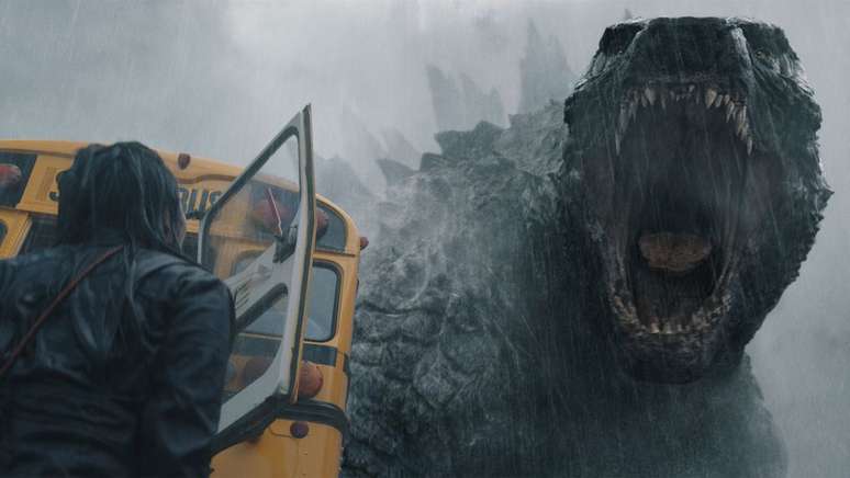 Godzilla está presente na série (Imagem: Divulgação/Apple)