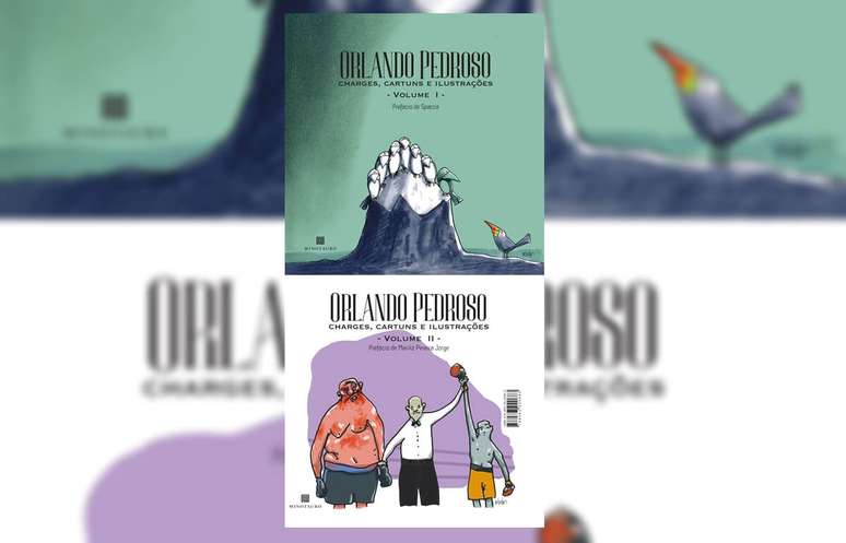 &lsquo;Charges, cartuns e ilustra&ccedil;&otilde;es &ndash; VOL. I e II&rsquo; re&uacute;ne ilustra&ccedil;&otilde;es e tirinhas publicadas em grandes jornais 