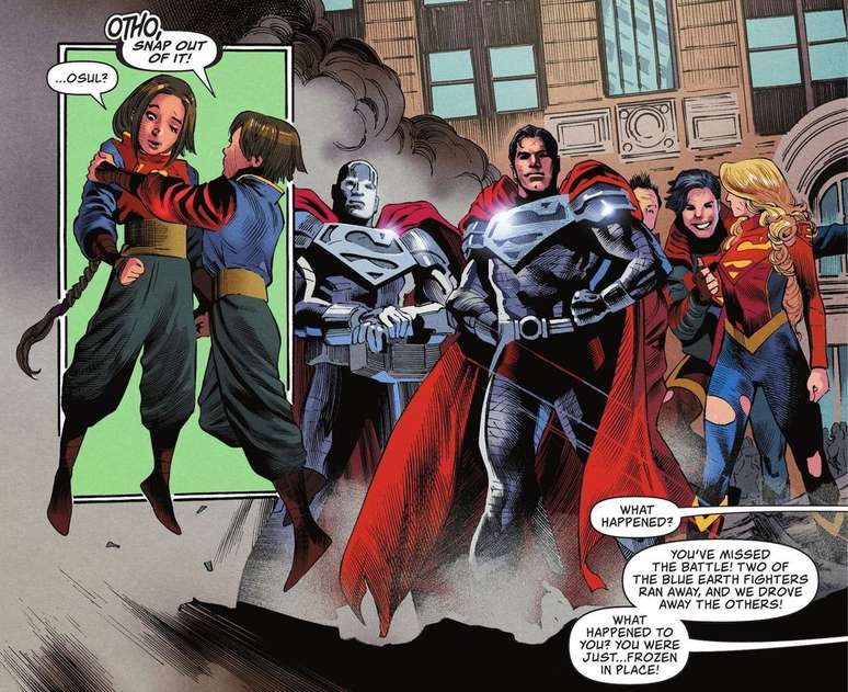 Novo traje consegue reenergizar o Superman com radiação solar armazenada (Imagem: Reprodução/DC Comics)