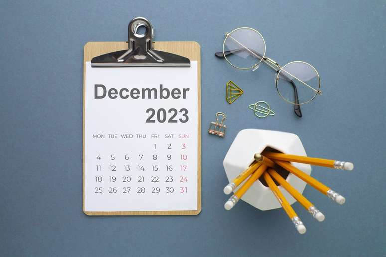 calendário astrológico de dezembro de 2023