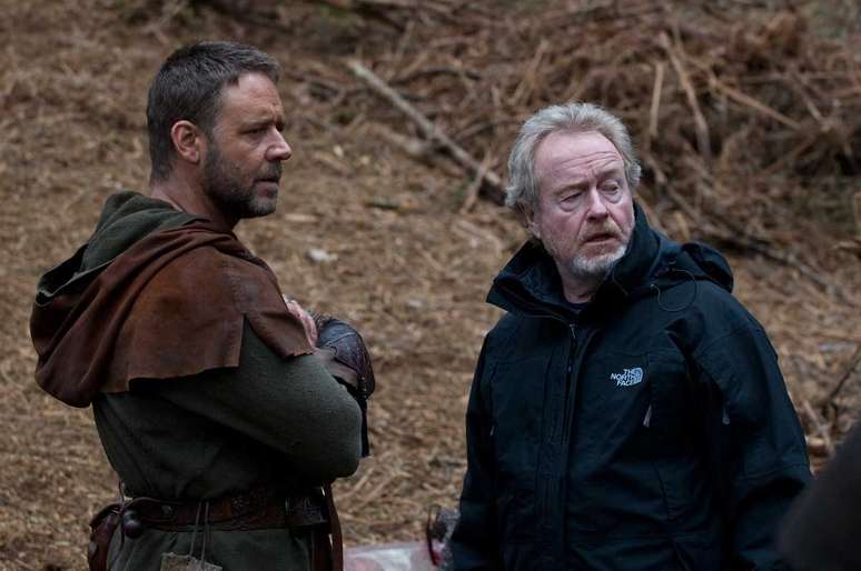 Russell Crowe e Ridley Scott