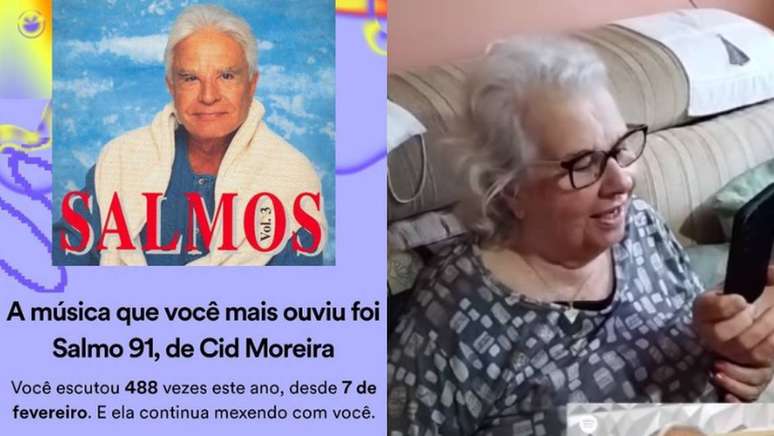 Cid Moreira agradece avó por ouvir Salmo 91 quase 500 vezes.