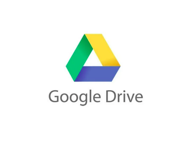 A imagem mostra o Google Drive em breve.