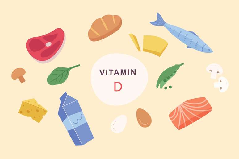 É importante consumir alimentos que sejam fontes de vitamina D em conjunto com a exposição solar 