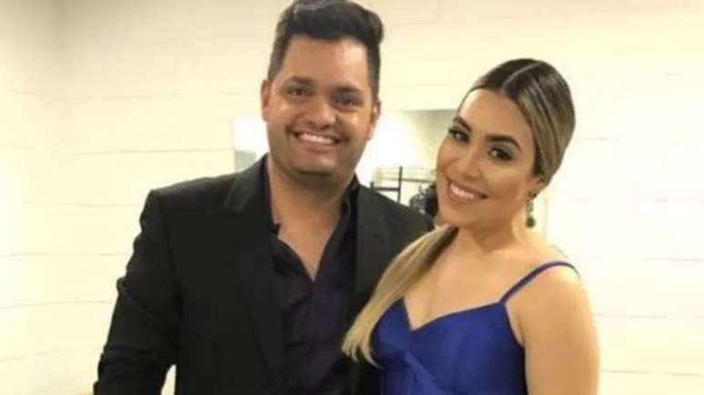 A cantora Naiara Azevedo e o então marido Rafael Cabral