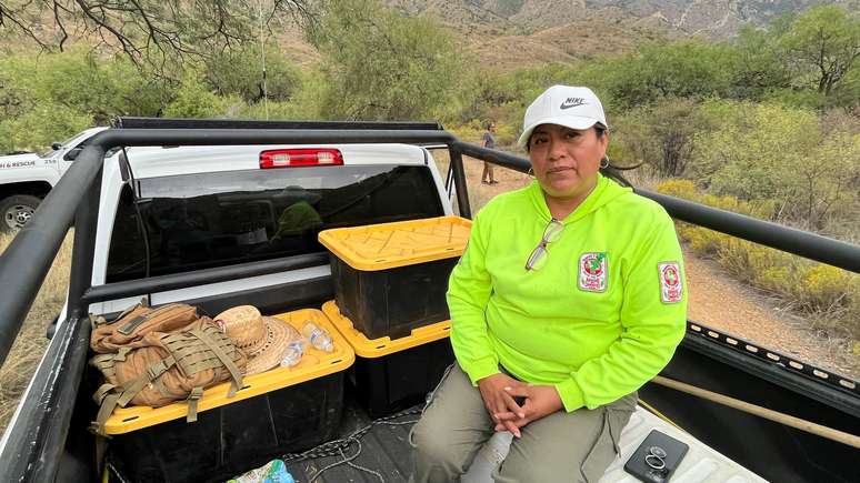 Marisela Ortiz ajuda o marido Ely a coordenar as atividades dos &Aacute;guias do Deserto