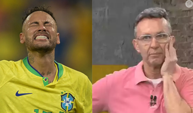 Neymar é alvo do deboche de Neto após pedir nudes a influenciadora +18: 'Grande ídolo do Brasil'.
