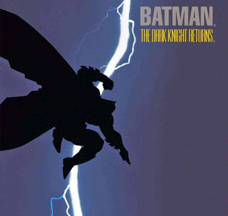 Capa original de Batman: O Cavaleiro das Trevas, lançado em 1986 (Imagem: Reprodução/DC Comics)