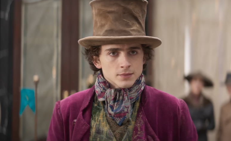 Timothée Chalamet releva a Johnny Depp como Willy Wonka
