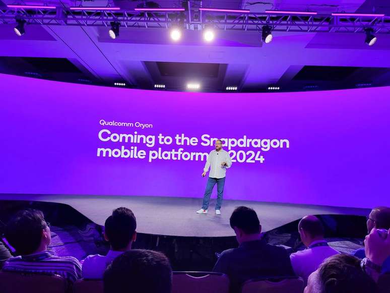 A Qualcomm confirmou que o "próximo Snapdragon para smartphones" terá o núcleo Oryon do Snapdragon X Elite, o que dá mais crédito aos rumores divulgados por Revegnus (Imagem: Wallace Moté/Canaltech)