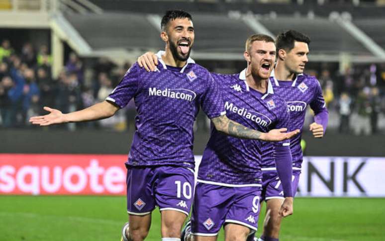 Nicolás González liderou a Viola em sua vitória sobre o Genk, da Bélgica