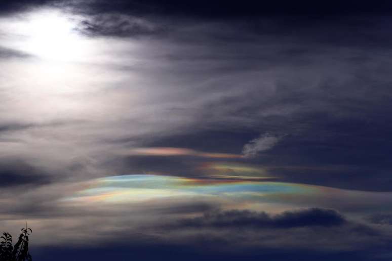 Fotógrafo registra fenômeno raro em nuvens de Foz do Iguaçu (PR)