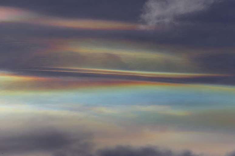 Fotógrafo registra fenômeno raro em nuvens de Foz do Iguaçu (PR)