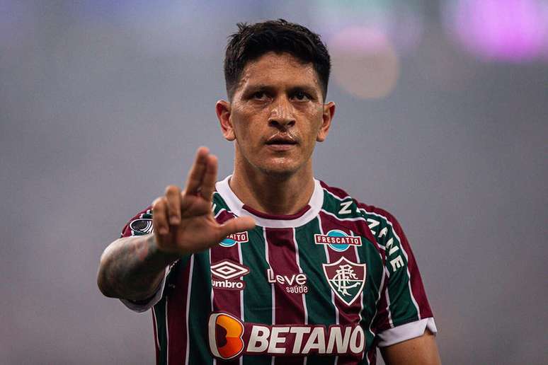 Cano celebra um dos seus 13 gols na Libertadores – Marcelo Gonçalves / Fluminense FC