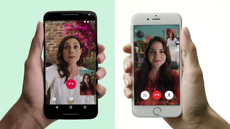 Para garantir velocidade e qualidade, WhatsApp usa protocolo P2P em chamadas de vídeo e voz, mas tecnologia pode revelar endereços IP aos usuários envolvidos (Imagem: Divulgação/WhatsApp)