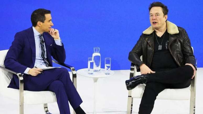 Numa entrevista em Nova York, nos EUA, Elon Musk passou uma mensagem contundente aos anunciantes