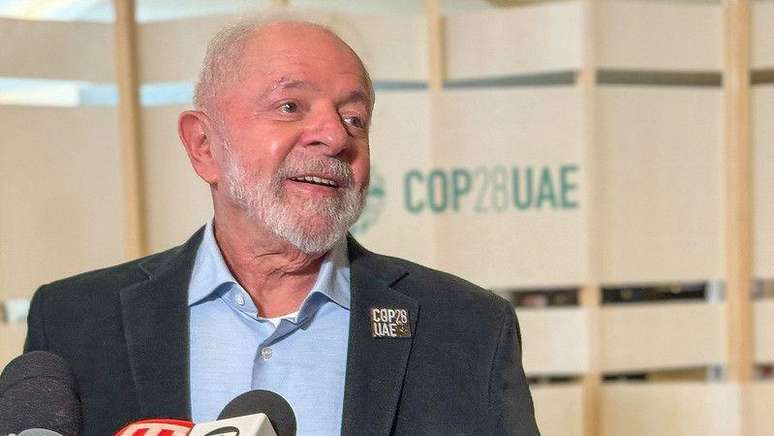 Lula em entrevista coletiva