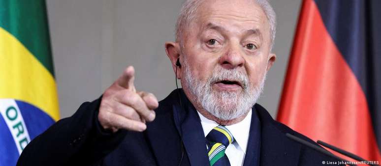Lula fez a afirmação durante uma coletiva de imprensa na chancelaria federal alemã