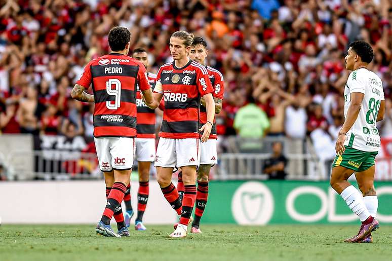 Lances do jogo - Flamengo