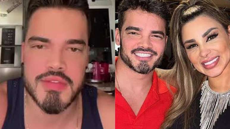 Fábio Gontijo e Jenny Miranda. Reprodução/Instagram