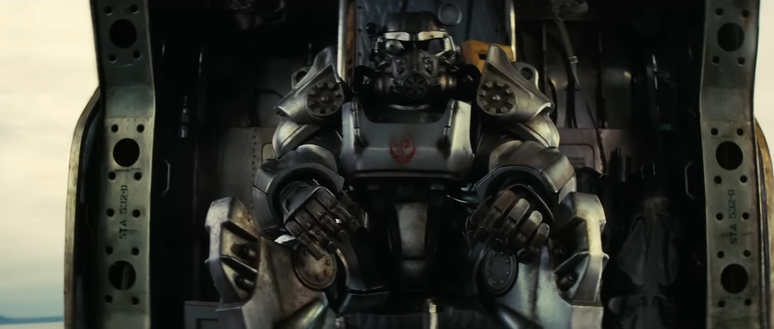 A Power Armor T-60 é o modelo utilizado pela Brotherhood na série