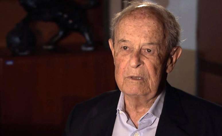Aloysio Faria controlador do Banco Real até os anos 1990 e fundador do conglomerado Alfa