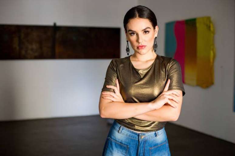 A youtuber, escritora e atriz Kéfera Buchmann