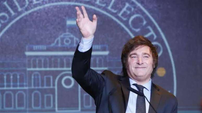 Javier Milei tomará posse no próximo domingo (10), como presidente da Argentina (