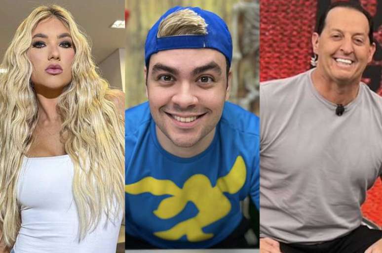 Virginia Fonseca, Luccas Neto e Benjamin Back