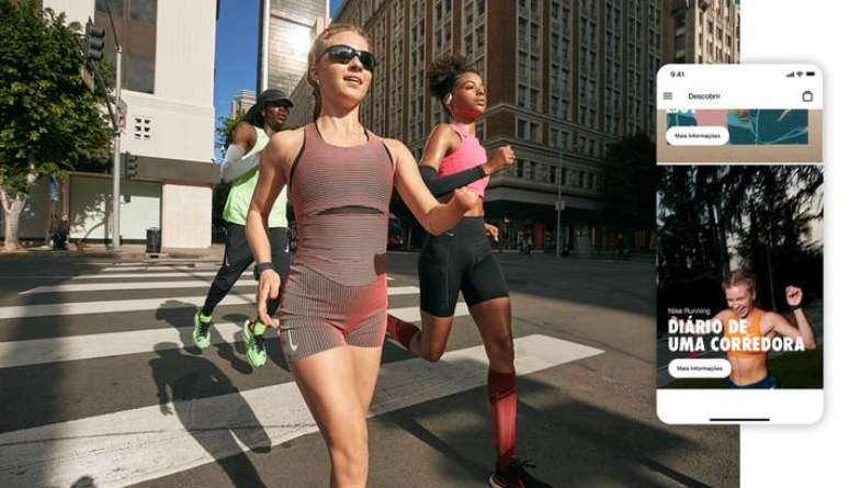 Nike App terá dicas de bem-estar