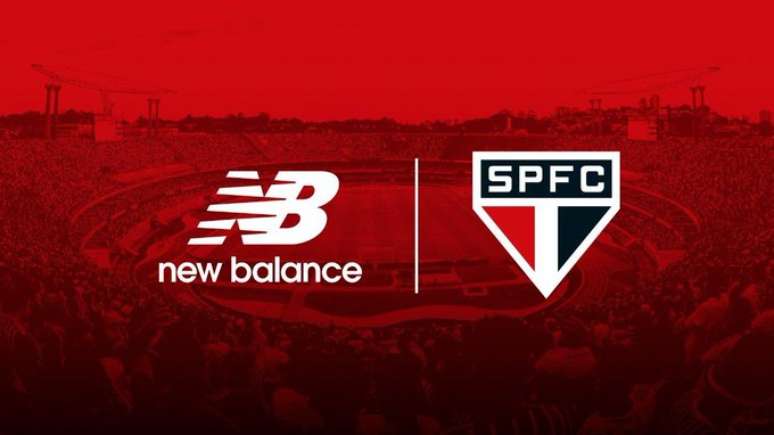 São Paulo anuncia New Balance, nova fornecedora de materiais esportivos (FOTO REPRODUCAO SAO PAULO FC)