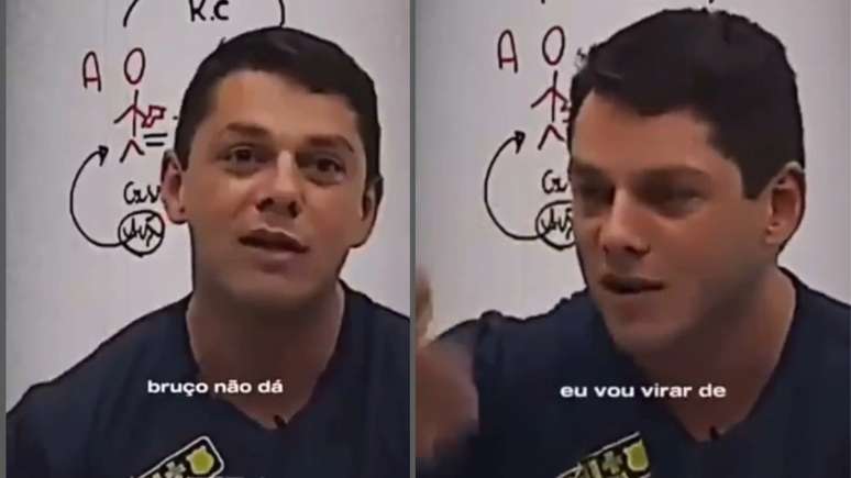 Vídeo de Evandro Guedes minimizando a punição por violação sexual de corpos de mulheres mortas ganhou repercussão nas redes sociais