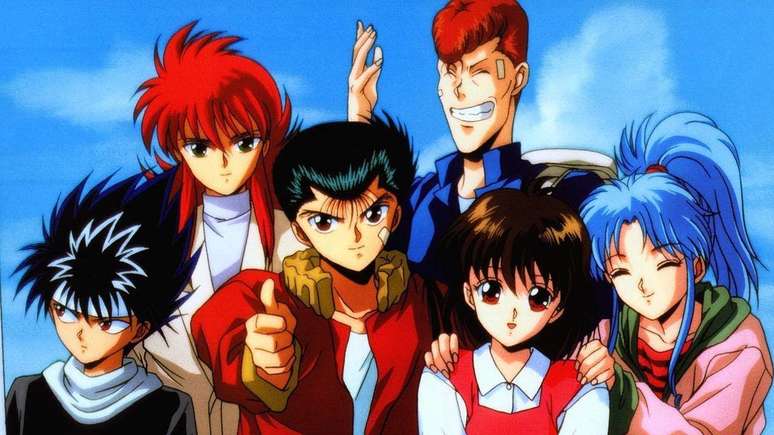 Yu Yu Hakusho  Compare os personagens do anime com os do live