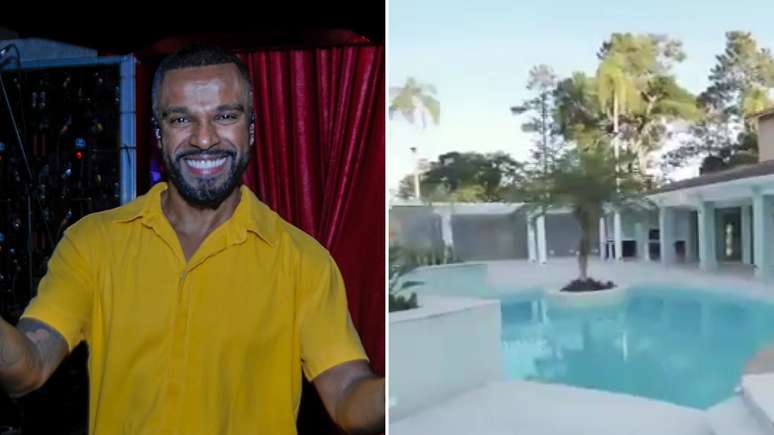 Disco, swimming pool and spa: discover Alexandre Pires’ “resort mansion”.