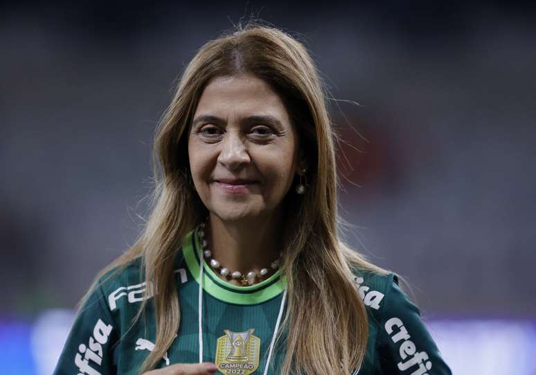 Leila Pereira comemorou o 6º título como presidente do Palmeiras