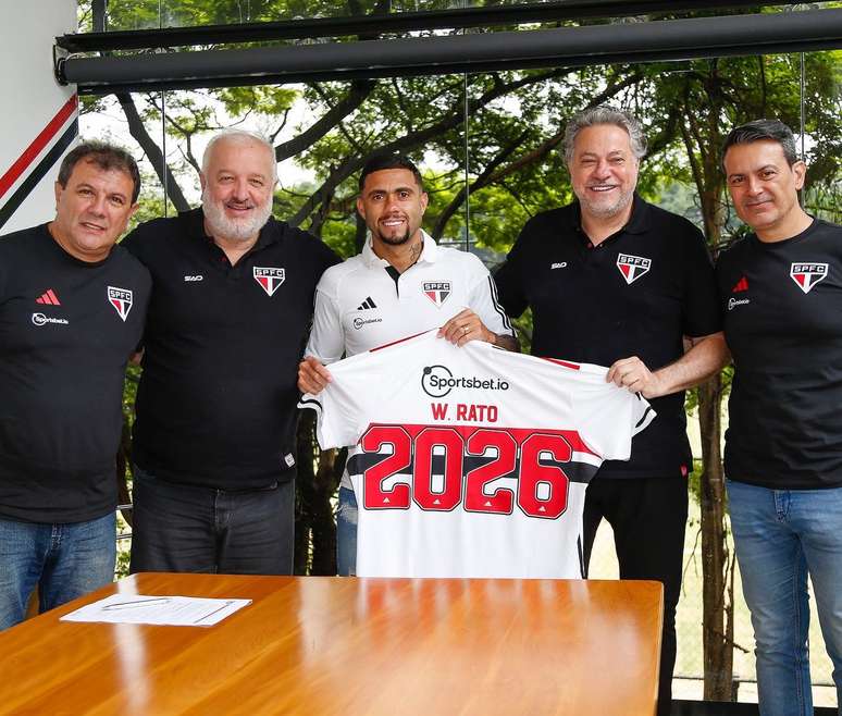 S&atilde;o Paulo renova com Wellington Rato at&eacute; 2026 |