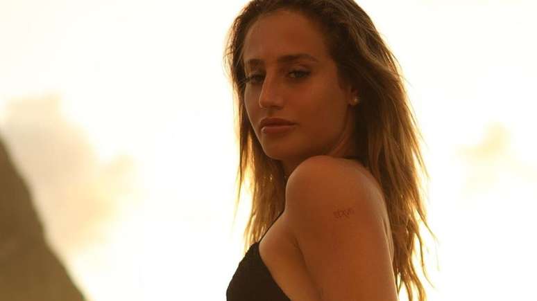 In a bikini, Bruna Griphao steals the show and exudes beauty in a beach shoot