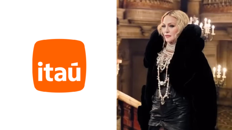 Itaú muda logo e convida Madonna para ser uma das estrelas da campanha