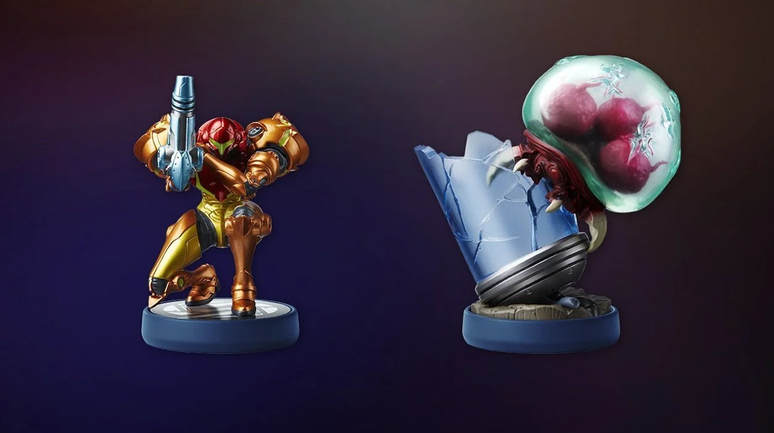 O pacote com Samus Aram e um Metroid esgotou rapidamente nas lojas