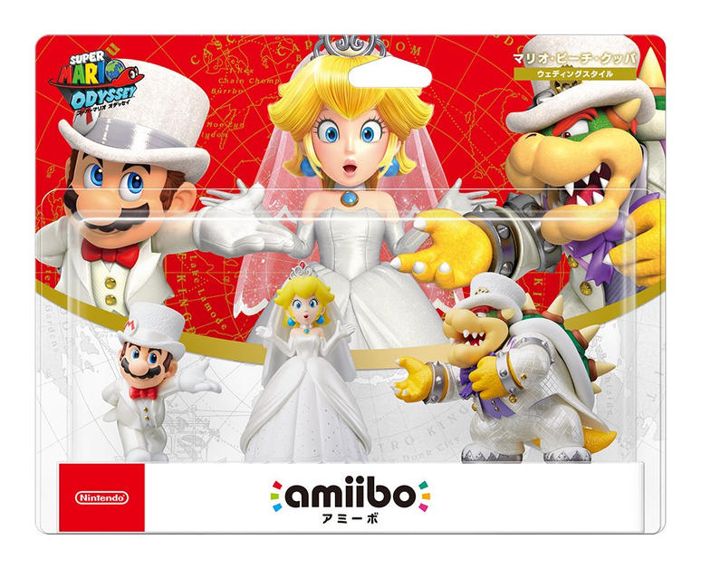 Super Mario Odissey Triple Wedding Set