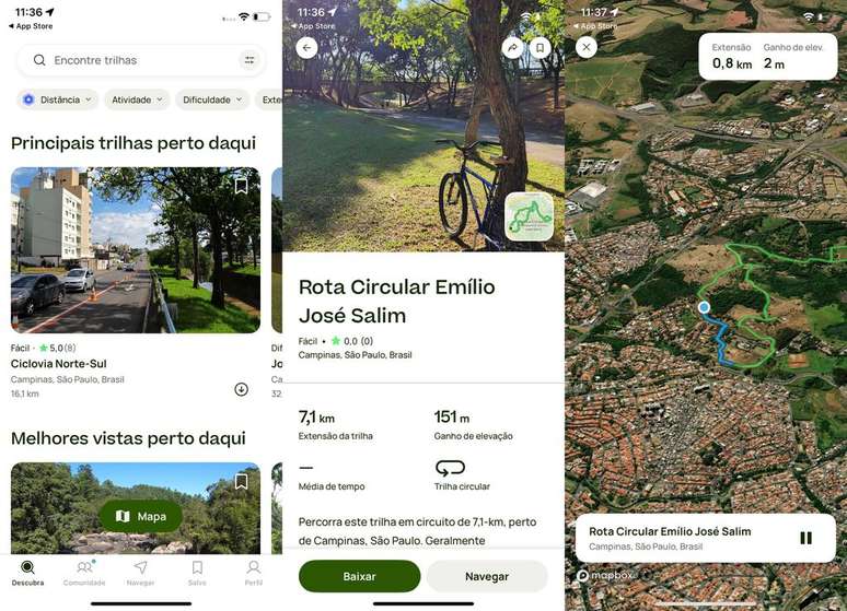 AllTrails foi eleito o App do Ano para iPhone em 2023 (Imagem: Captura de tela/André Magalhães/Canaltech)