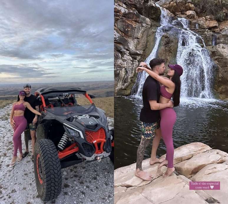 Larissa Santos appears in a romantic mood with her new boyfriend: ‘Everything is special with you’