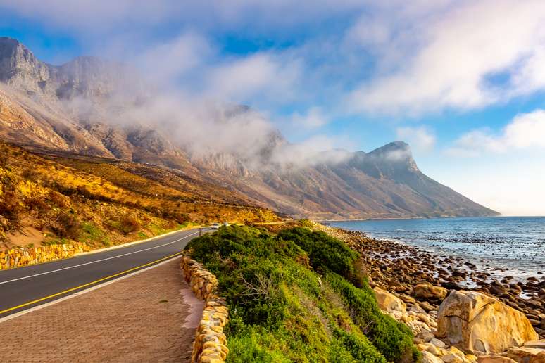 A África do Sul tem paisagens incríveis para viagens de carro 