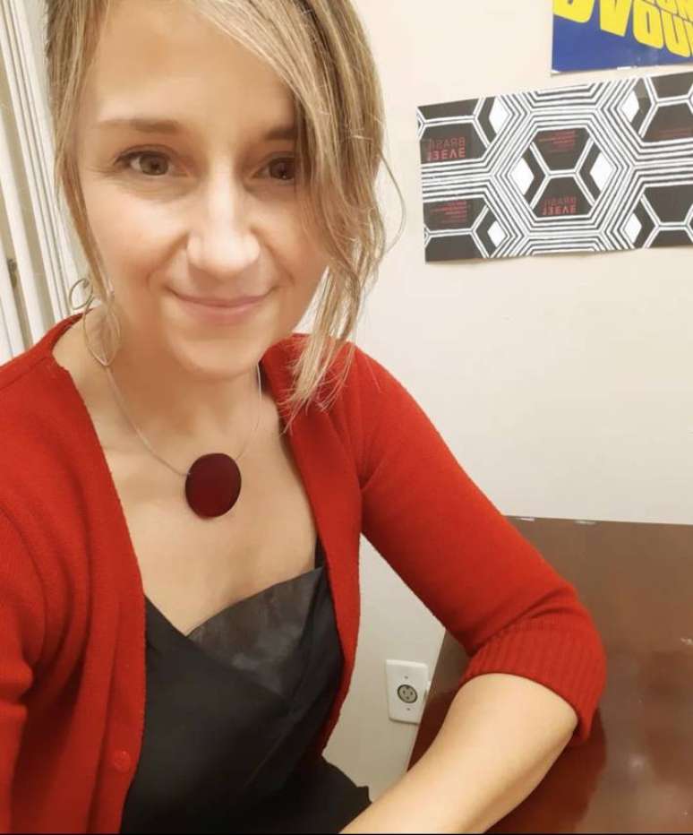 A autora Prisca Agustoni