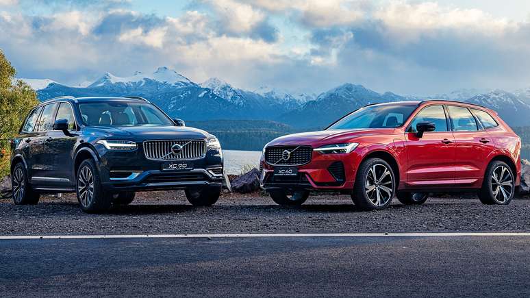 Volvo XC90 e Volvo XC60: modelos híbridos plug-in terão vida mais longa do que era esperado