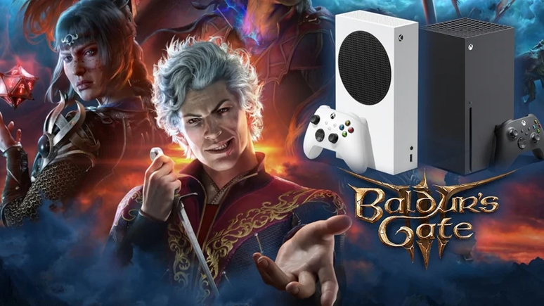 Baldur's Gate 3 chegou aos consoles Xbox Series X/S