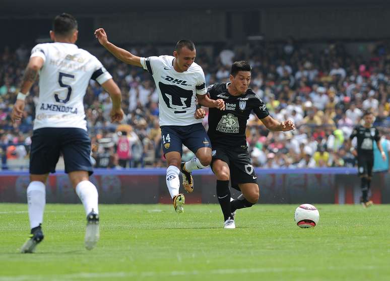 Cano in action for Pachuca Cano in action for Pachuca
