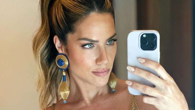 In her underwear, Giovanna Ewbank exudes beauty and catches Bruno Gagliasso’s attention: ‘It’s today’