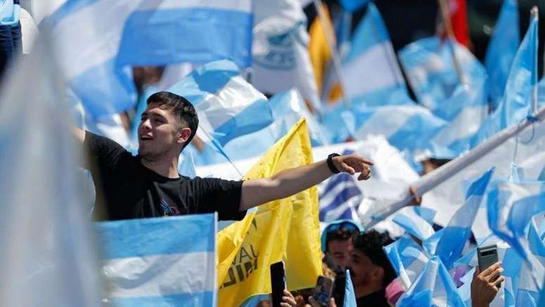 Para muitos argentinos, este domingo foi um dia de festa.